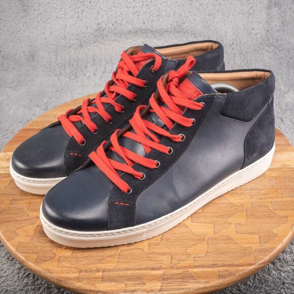 Mens Moral Code Donald Driver Thrive Navy High-Top Sneakers. Size 11‎ M main image 6